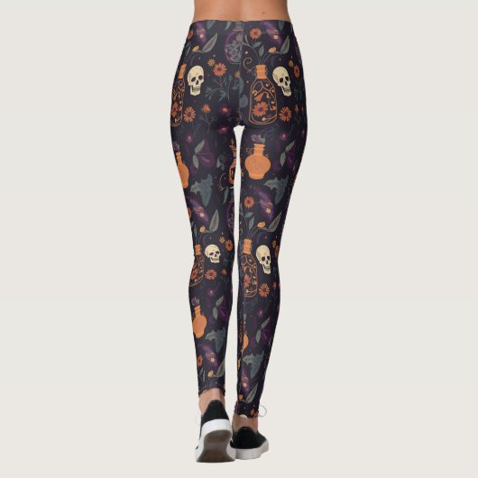 Skulls Potions & Planten: Leggings om Em Away te v (Achterkant)