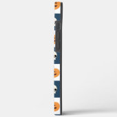 Skulls & Pumpkins Checks Case-Mate iPhone Case (Achterkant / Links)