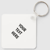 Skulls & Pumpkins Checks Sleutelhanger (Achterkant)