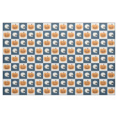 Skulls & Pumpkins Checks Stof (Fat Quarter)