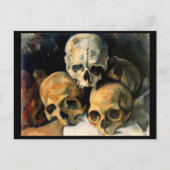 Skulls Pyramide Briefkaart (Voorkant)