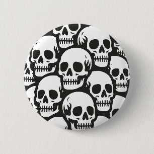 Skulls Ronde Button 5,7 Cm