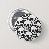Skulls Ronde Button 5,7 Cm (Voorkant /achterkant)