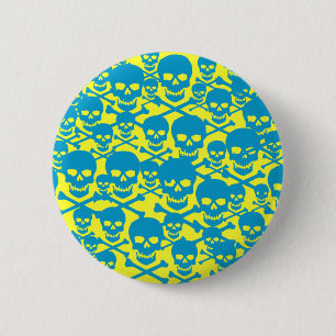 Skulls Ronde Button 5,7 Cm