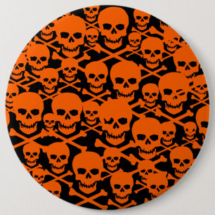 Skulls Ronde Button 6,0 Cm