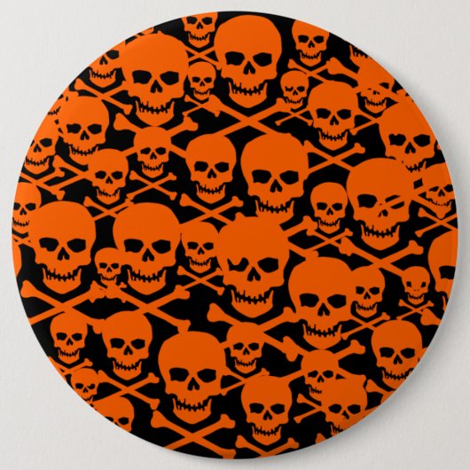Skulls Ronde Button 6,0 Cm (Voorkant)