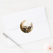 Skulls Ronde Sticker (Envelop)