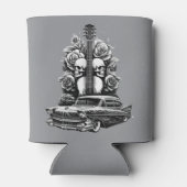 Skulls, Rozen & Lowrider Art Koelbox Blikjeskoeler (Achterkant)