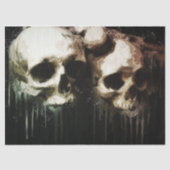 Skulls Rustic 16 deklappapier Tissuepapier (Voorkant)