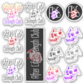 Skulls Skulls & More Skulls Stickers (Voorkant)