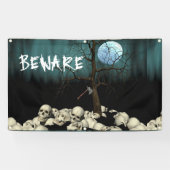 Skulls Spandoek (Horizontaal)