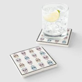 Skulls Stenen Onderzetter