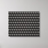 Skulls Stretched Canvas Print (Voorkant)