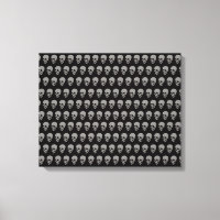 Skulls Stretched Canvas Print