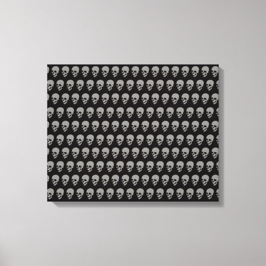 Skulls Stretched Canvas Print (Voorkant)