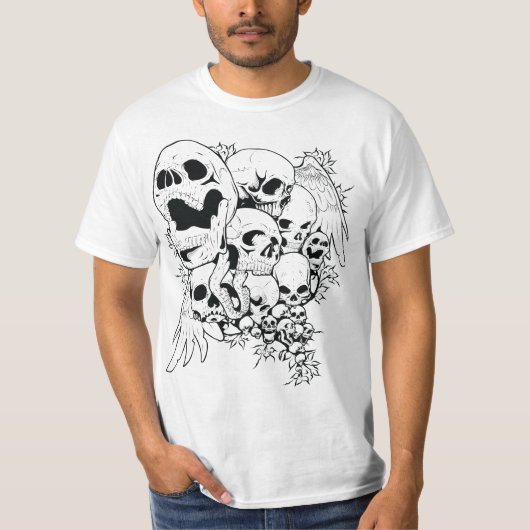 Skulls T-shirt (Voorkant)