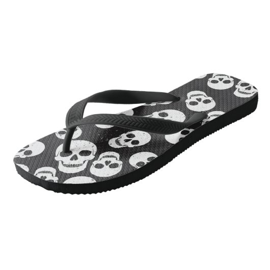 Skulls Teenslippers (Schuin)