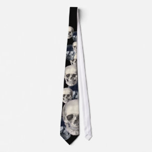Skulls tegen strepen stropdas