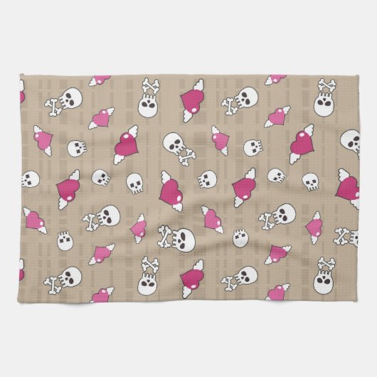 Skulls Theedoek (Horizontaal)