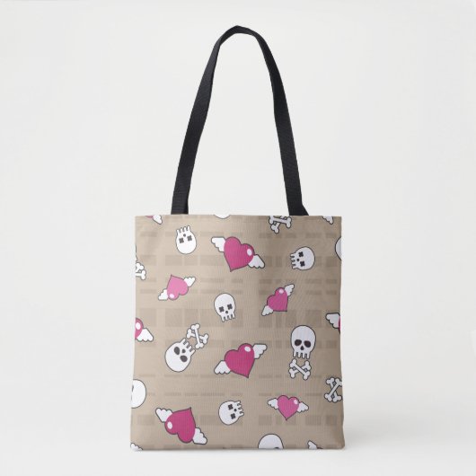 Skulls Tote Bag (Voorkant)