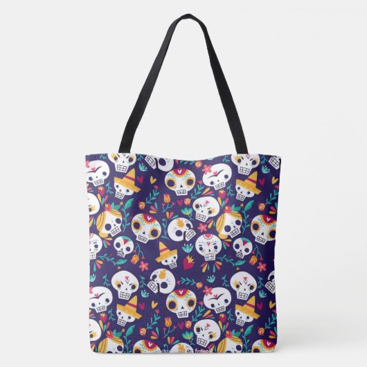 Skulls Tote Bag (Achterkant)