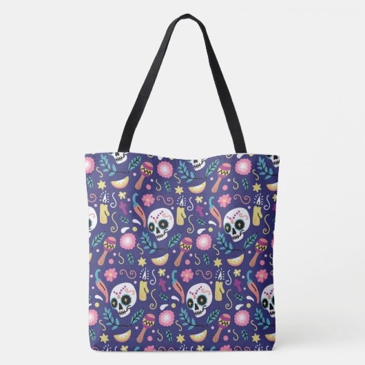 Skulls Tote Bag (Achterkant)