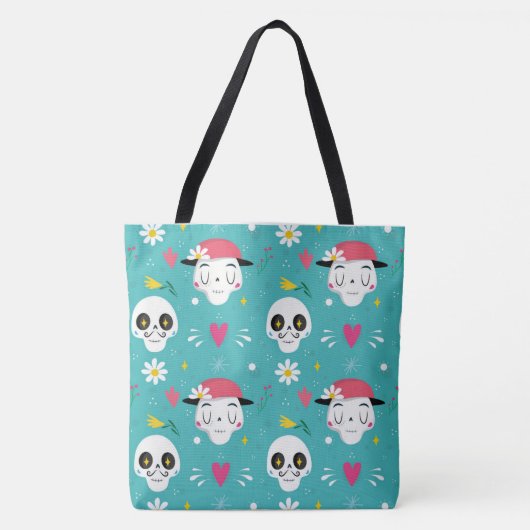 Skulls Tote Bag (Voorkant)