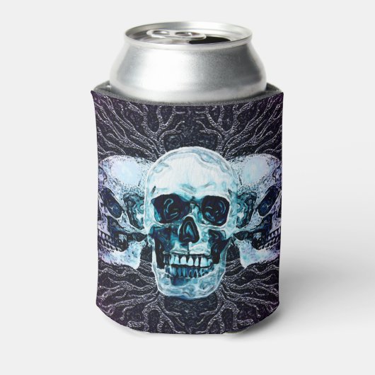Skulls van de nacht blikjeskoeler (Blikje Achterkant)