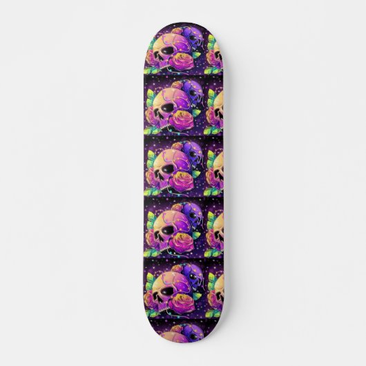 Skulls van de nacht persoonlijk skateboard (Voorkant)