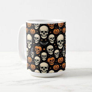 Skulls voor Halloween Koffiemok