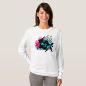 Skulls Womens Sweater T-shirt (Voorkant volledig)
