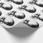 Skulls Wrapping Paper Cadeaupapier (Hoek)