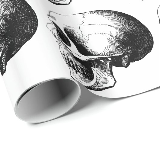 Skulls Wrapping Paper Cadeaupapier (Rol Hoek)