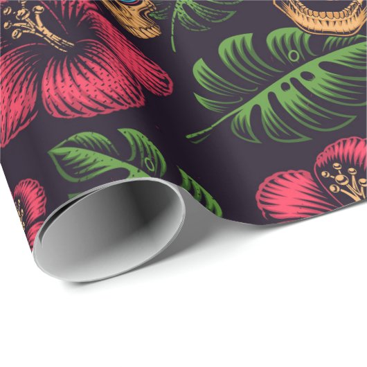 Skulls Wrapping Paper Cadeaupapier (Rol Hoek)