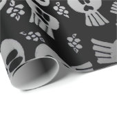 Skulls -wrapping paper cadeaupapier (Rol Hoek)