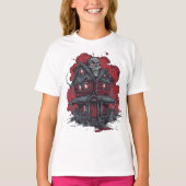 Skulltop Manor: een nachtmerrie ontketend T-shirt (Voorkant)