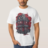 Skulltop Manor: een nachtmerrie ontketend T-shirt (Voorkant)