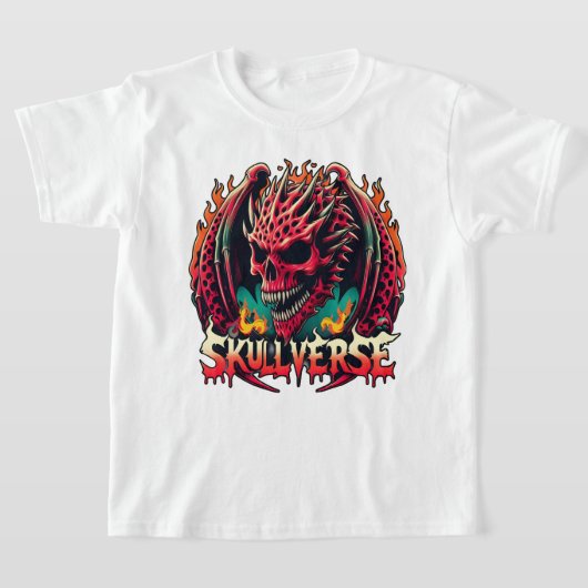 Skullverse draak t-shirt (Laagn)