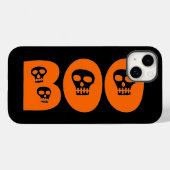Skully "Boo" Case-Mate iPhone Case (Achterkant (horizontaal))