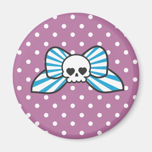 Skully Bow Magneet (Voorkant)