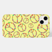 Skully Flower Power Vredesteken Case-Mate iPhone Case (Achterkant (horizontaal))