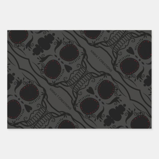 Skully Inpakpapier Vel (Voorkant 2)