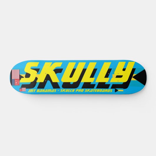 SKULLY JMT ST.LUCIA 7 3/4" Skateboard Deck (Horizontaal)