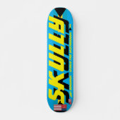 SKULLY JMT ST.LUCIA 7 3/4" Skateboard Deck (Voorkant)