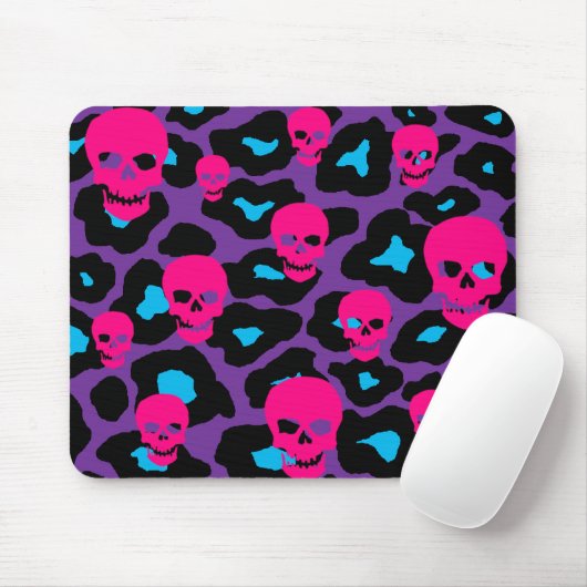 Skully Leopard Muismat (Met muis)