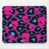 Skully Leopard Muismat (Voorkant)
