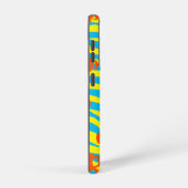 Skully Mod Zebra Samsung Galaxy Hoesje (Rechterkant)