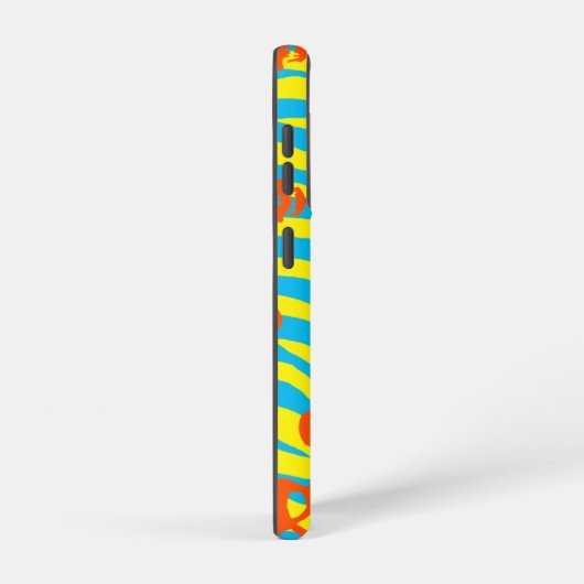 Skully Mod Zebra Samsung Galaxy Hoesje (Rechterkant)