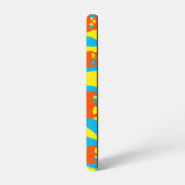 Skully Mod Zebra Samsung Galaxy Hoesje (Linkerkant)