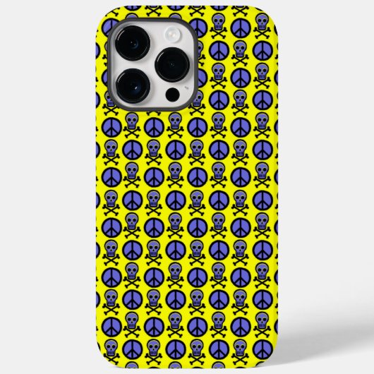 Skully Peace Case-Mate iPhone Case (Achterkant)